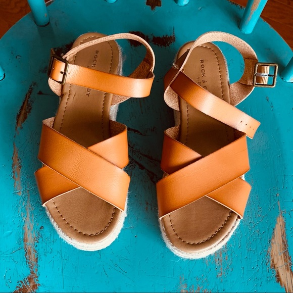 rock and candy platform sandals